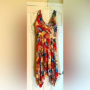 The Vanity Room tropical print